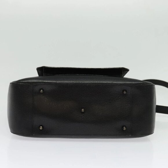 GUCCI Hand Bag Leather 2way Black 000 2058 0307 6 Auth ep10542 - Picture 6 of 16